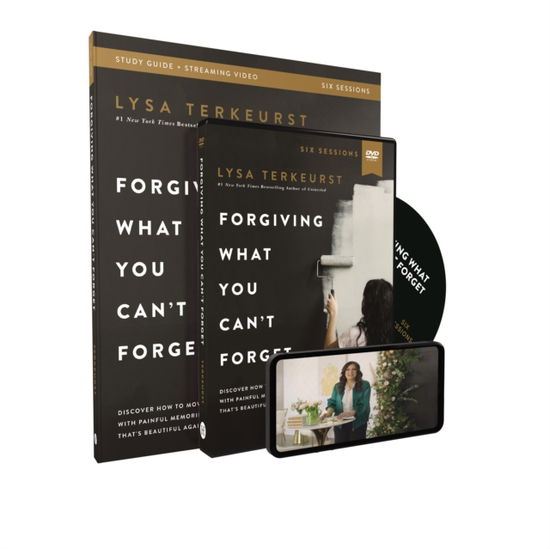 Cover for Lysa TerKeurst · Forgiving What You Can't Forget Study Guide with DVD: Discover How to Move On, Make Peace with Painful Memories, and Create a Life That's Beautiful Again (Paperback Bog) (2022)