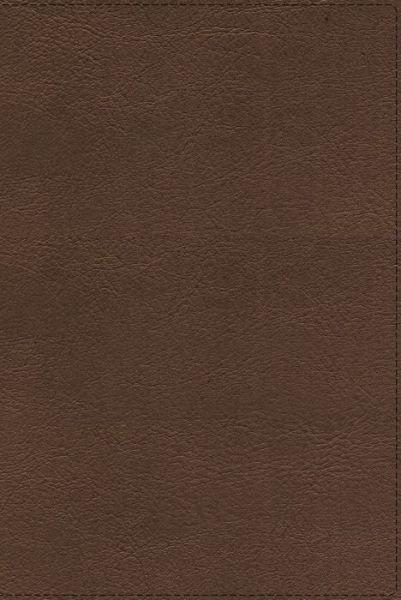 Cover for Zondervan · NASB, Heritage Bible, Passaggio Setting, Leathersoft, Brown, 1995 Text, Comfort Print: Elegantly uniting single and double columns into one Passaggio Setting Bible design (Leather Book) (2021)