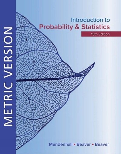 Cover for Mendenhall, William, III (University of Florida, 1925-2009) · Introduction to Probability and Statistics Metric Edition (Pocketbok) (2019)