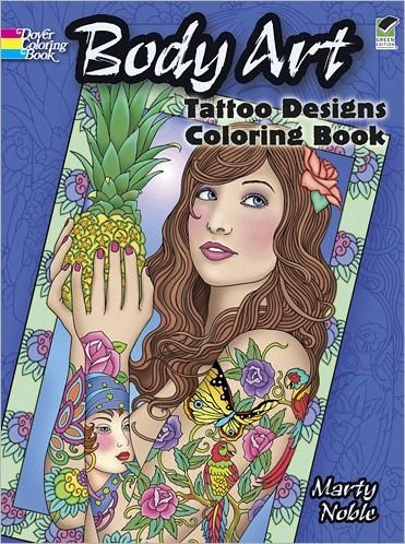 Cover for Noble Noble · Body Art Coloring Book - Dover Design Coloring Books (Taschenbuch) (2013)