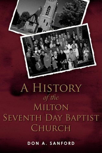 Cover for Don Sanford · A History of the Milton Seventh Day Baptist Church (Paperback Book) (2008)