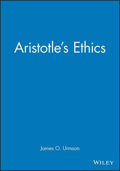 Cover for Urmson, James O. (Corpus Christi College, Oxford) · Aristotle's Ethics (Pocketbok) (1988)