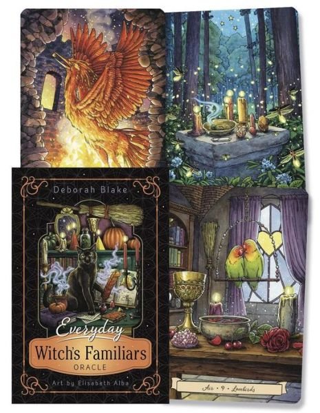 Cover for Deborah Blake · Everyday Witch's Familiars Oracle: A 36-Card Oracle Deck &amp; 120-Page, Color Guidebook (Bok) (2024)