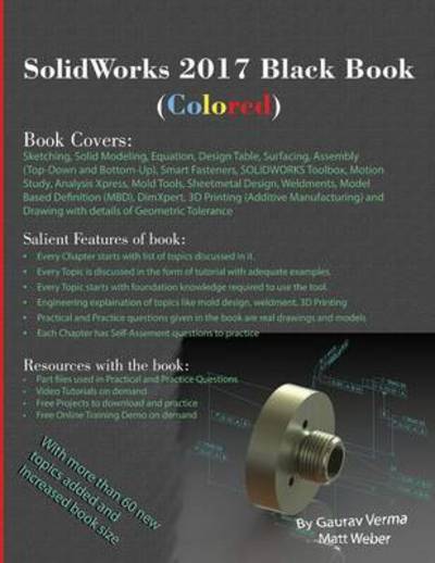 Cover for Gaurav Verma · SolidWorks 2017 Black Book (Paperback Book) (2016)