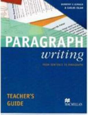 Cover for Dorothy Zemach · Paragraph Writing Teachers Guide International (Paperback Book) (2004)