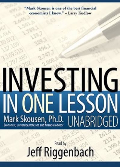 Cover for Mark Skousen · Investing in One Lesson (CD) (2008)