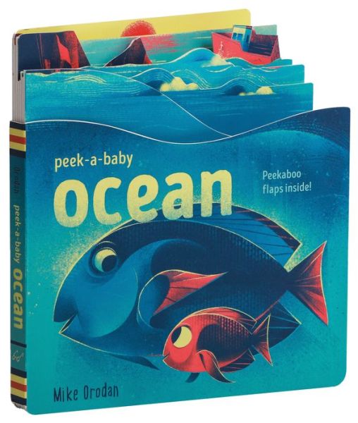 Cover for Mike Orodan · Peek-a-Baby: Ocean: Peekaboo flaps inside! - Peek-a-Baby (Hardcover Book) (2019)