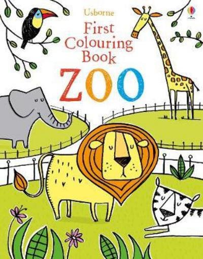 Cover for Jessica Greenwell · First Colouring Book Zoo - First Colouring Books (Paperback Book) (2018)