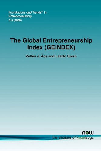 Cover for Zoltan Acs · The Global Entrepreneurship Index (GEINDEX) - Foundations and Trends (R) in Entrepreneurship (Paperback Book) (2009)