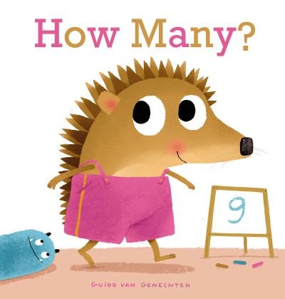 Cover for Guido Genechten · How Many? (Board book) (2022)