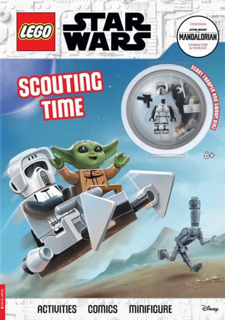 LEGO® Star Wars™: Scouting Time (with Scout Trooper minifigure and swoop bike) - LEGO® Minifigure Activity - Lego® - Livros - Michael O'Mara Books Ltd - 9781780559469 - 27 de abril de 2023