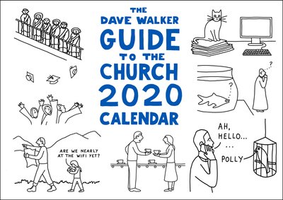 Cover for Dave Walker · The Dave Walker Guide to the Church 2020 Calendar (Kalender) (2019)