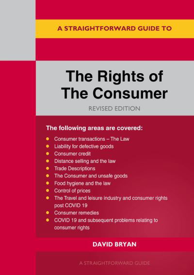 Cover for David Bryan · A Straightforward Guide to the Rights of the Consumer (Pocketbok) (2023)