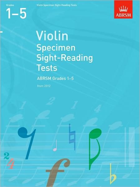 Cover for Abrsm · Violin Specimen Sight-Reading Tests, ABRSM Grades 1-5: from 2012 - ABRSM Sight-reading (Sheet music) (2011)