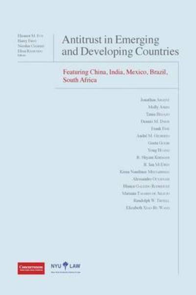 Cover for Eleanor M Fox · Antitrust in Emerging and Developing Countries (Hardcover Book) (2015)