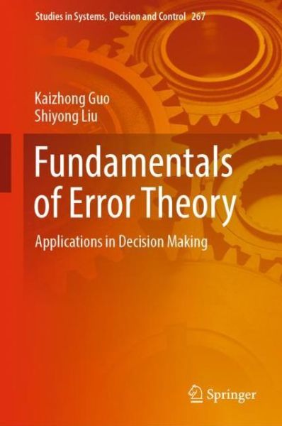 Cover for Guo · Fundamentals of Error Theory (Book) [1st ed. 2019 edition] (2019)