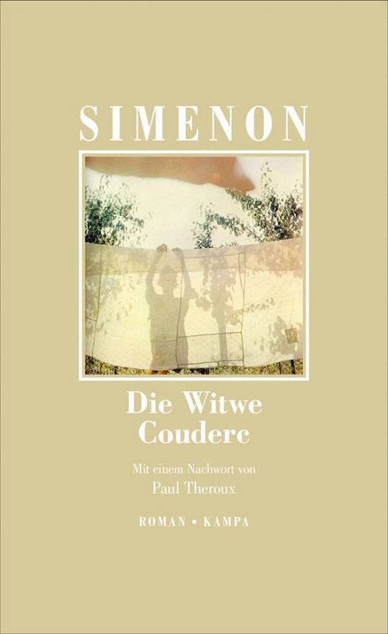 Cover for Simenon · Die Witwe Couderc (Book)