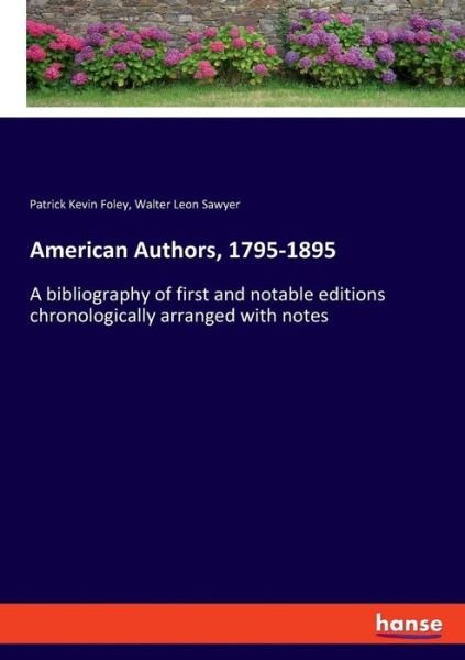 Cover for Foley · American Authors, 1795-1895 (Book) (2019)