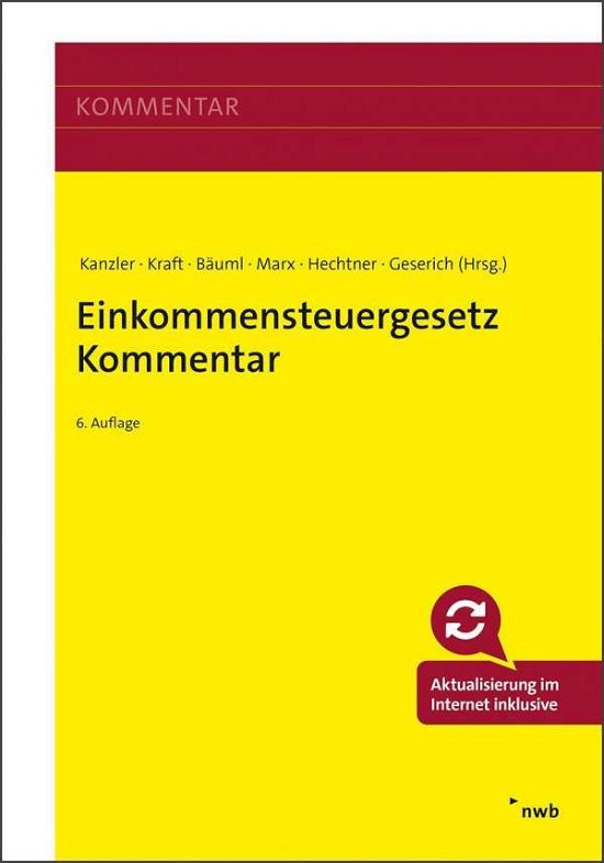 Cover for Alt · Einkommensteuergesetz Kommentar, m. (Book)