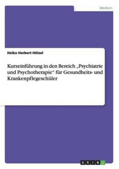 Cover for Hölzel · Kurzeinführung in den Bereich  P (Book)