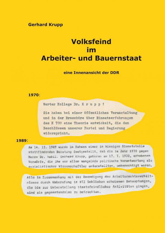 Cover for Krupp · Volksfeind im Arbeiter- und Bauer (Book)