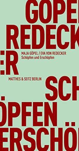 Cover for Maja Göpel · Schöpfen und Erschöpfen (Paperback Book) (2022)