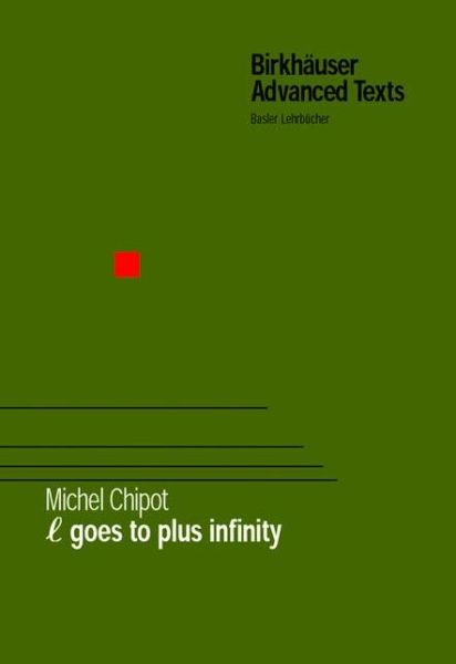 Cover for Michel Chipot · Goes to Plus Infinity - Birkhauser Advanced Texts / Basler Lehrbucher (Hardcover bog) [2002 edition] (2001)