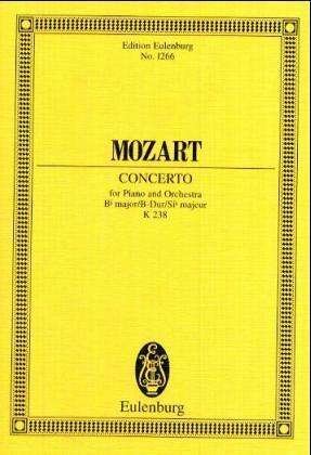 Cover for Wolfgang Ama Mozart · Concerto No 6 Bb Major Kv 238 (Paperback Book)