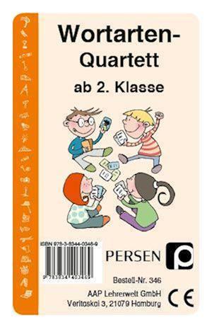 Cover for Bernd Wehren · Wortarten-Quartett (Kartenspiel) (Bok)