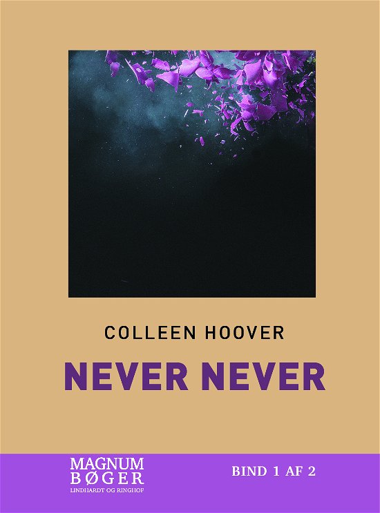 Cover for Colleen Hoover · Never Never (Storskrift) (Indbundet Bog) [1. udgave] (2023)