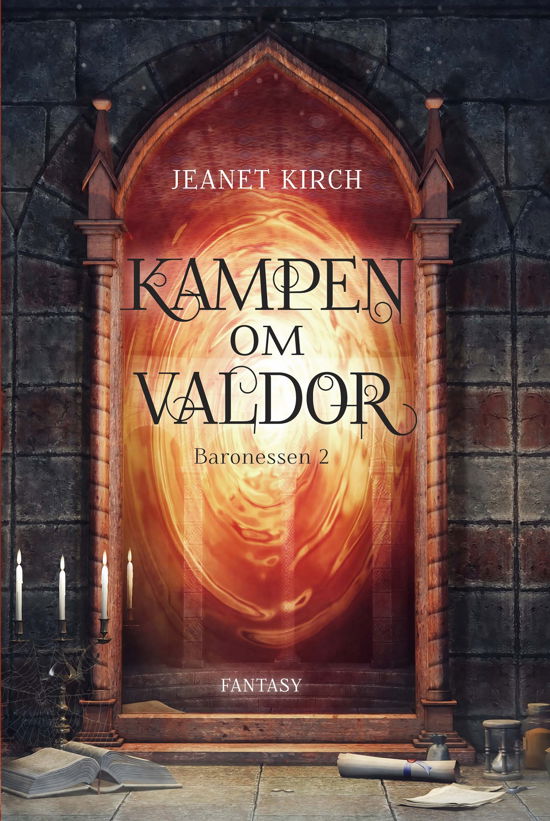 Cover for Jeanet Kirch · Baronessen 2: Kampen om Valdor (Heftet bok) [1. utgave] (2020)