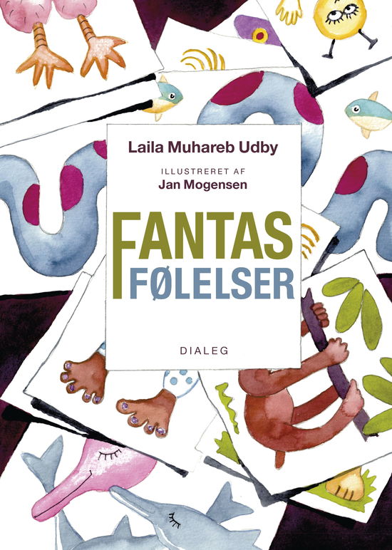 Cover for Laila Muhareb Udby · Fantas følelser (Bound Book) [1º edição] (2018)