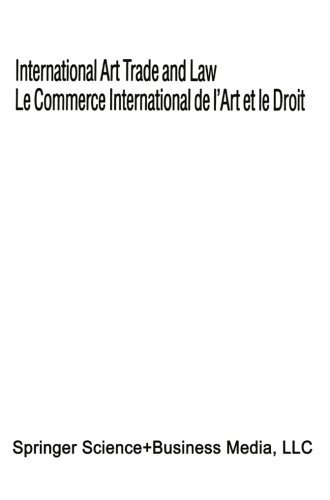International Chamber of Commerce Staff · International Art Trade and Law / Le Commerce International de l'Art et le Droit (Paperback Book) [1991 edition] (1994)