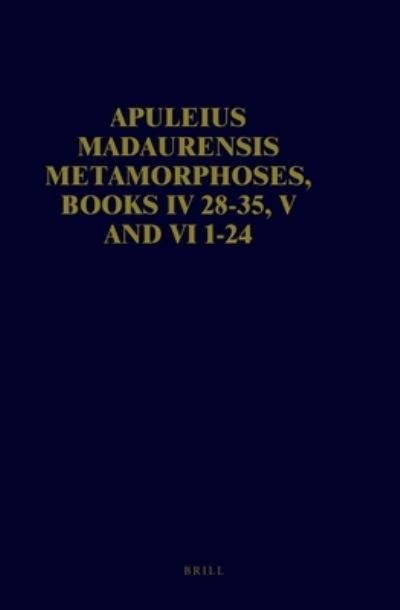 Cover for Apuleius · Metamorphoses books IV 28-35, V and VI 1-24 (Book) (2004)