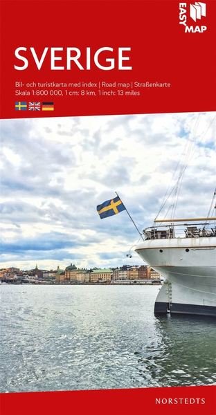 Cover for Norstedts · EasyMap: Sverige (Hardcover Book) (2015)