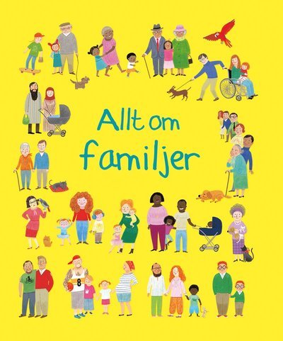 Cover for Susanna Davidson · Allt om familjer (Inbunden Bok) (2023)