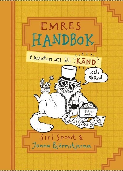 Cover for Siri Spont · Emres handbok: Emres handbok i konsten att bli känd (Kort) (2016)