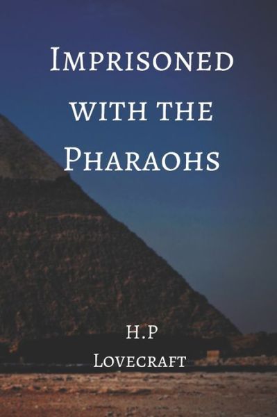 Cover for Harry Houdini · Imprisoned with the Pharaohs (Paperback Book) (2020)