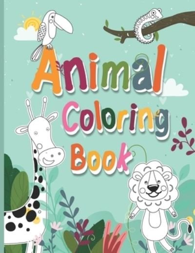 Cover for C L · Animal Coloring Book (Paperback Book) (2020)