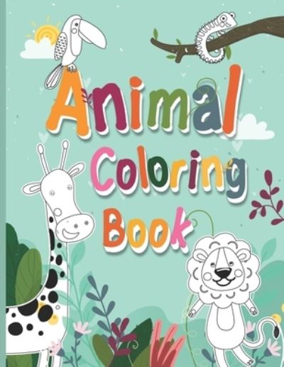 Cover for C L · Animal Coloring Book (Paperback Book) (2020)