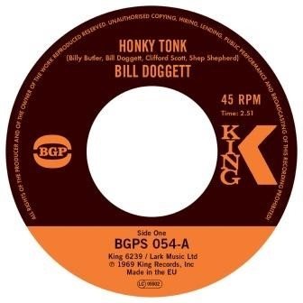 Cover for Bill Doggett · Honky Tonk (7&quot;) (2017)