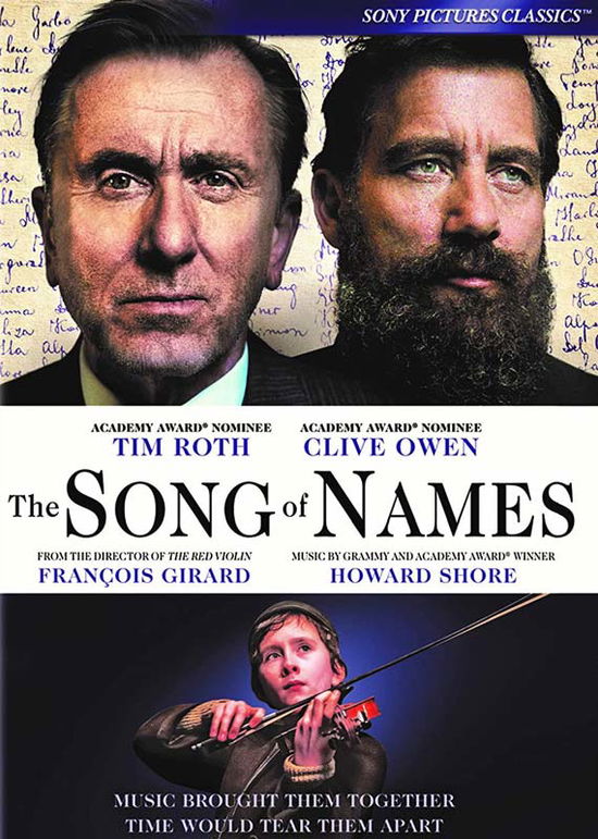 Cover for Song of Names (DVD) (2020)