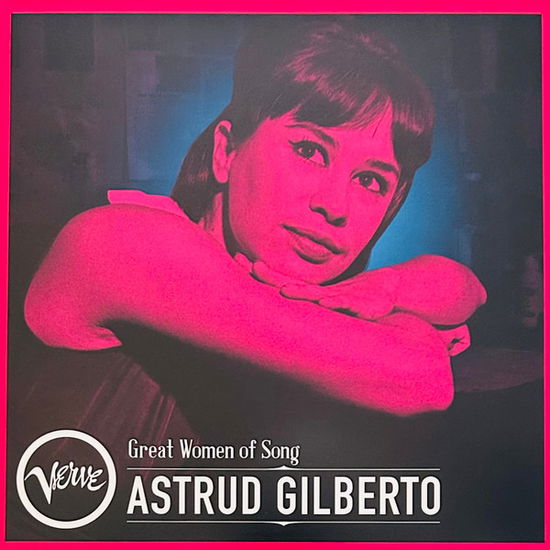 Cover for Astrud Gilberto · Great Women Of Song ' The Girl From Ipanema'' Neon Pink / Black Marble (LP) (2023)