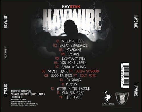Haywire - Haystak - Music - AVERAGE JOE - 0661869001470 - February 18, 2022