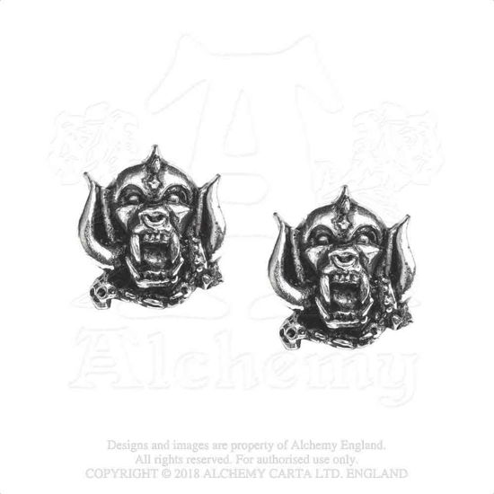 Motorhead War-Pig Stud Earrings - Motörhead - Merchandise - MOTORHEAD - 0664427046470 - 7. oktober 2019