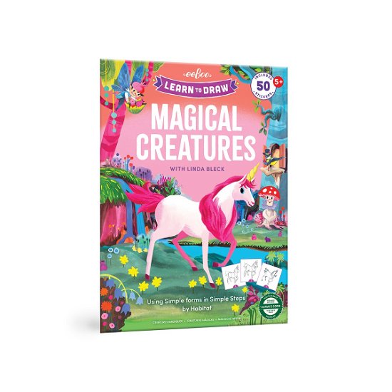 Cover for Eeboo · Learn To Draw - Magical Creatures - (eartbk5) (Leksaker)