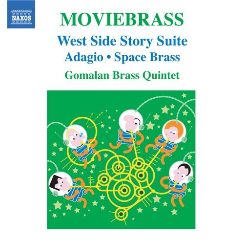 Moviebrass - Gomalan Brass Quintet - Muziek - NAXOS - 0747313224470 - 22 januari 2010