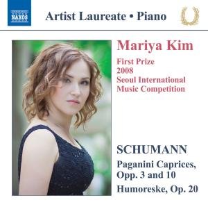 Capricen Von Paganini Op 3 - Schumann / Kim - Musik - NAXOS - 0747313237470 - 13. november 2012
