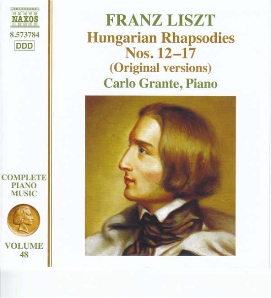 Cover for Franz Liszt · Hungarian Rhapsodies Nos. 12-17 (CD) (2018)