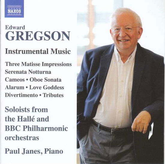Cover for Soloists From The Halle &amp; Bbc Philharmonic Orchestras · Edward Gregson: Instrumental Music (CD) (2021)